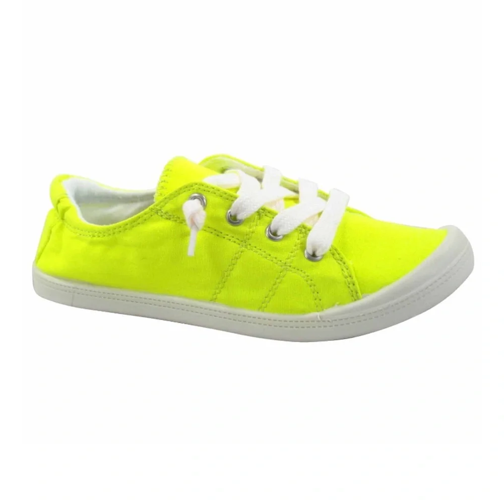 FOREVER Comfort Shoes Neon Yellow Size 8.5